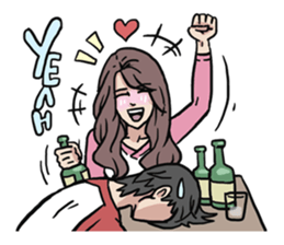 AsB - 127 Party People sticker #12806050