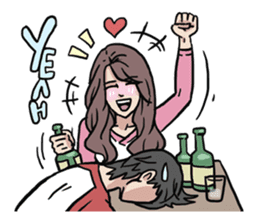 AsB - 127 Party People sticker #12806050