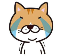 Businessman and Cat sticker #12806361