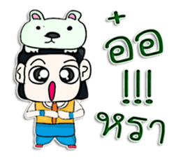 Hello! My name is Masayoshi .^__^ sticker #12806389