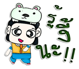 Hello! My name is Masayoshi .^__^ sticker #12806395