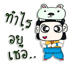 Hello! My name is Masayoshi .^__^ sticker #12806399