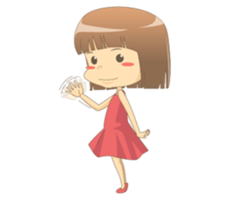 Cute Girl Talia sticker #12806614