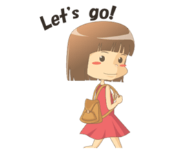 Cute Girl Talia sticker #12806618