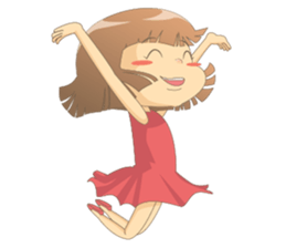 Cute Girl Talia sticker #12806633