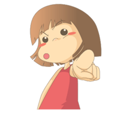 Cute Girl Talia sticker #12806648