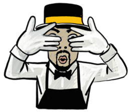 tatam man sticker #12807028