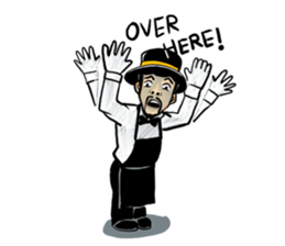 tatam man sticker #12807036