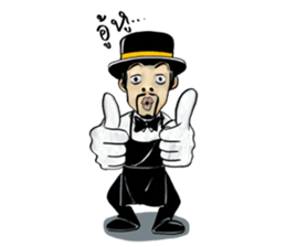 tatam man sticker #12807039