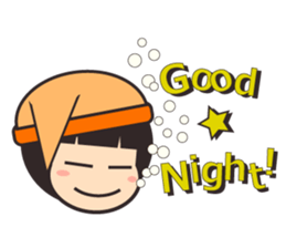 ROBO Girl English sticker #12807194