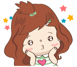 NONG KANOM [ LOVELY GIRL ] sticker #12807334