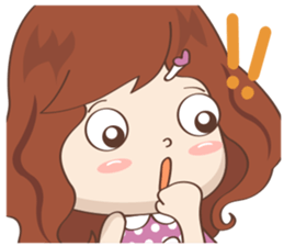 NONG KANOM [ LOVELY GIRL ] sticker #12807336