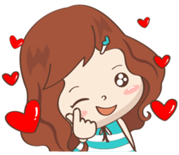 NONG KANOM [ LOVELY GIRL ] sticker #12807337