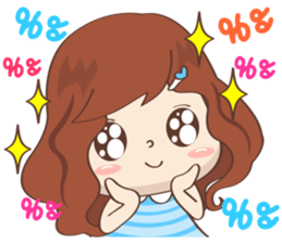 NONG KANOM [ LOVELY GIRL ] sticker #12807347