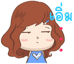 NONG KANOM [ LOVELY GIRL ] sticker #12807355