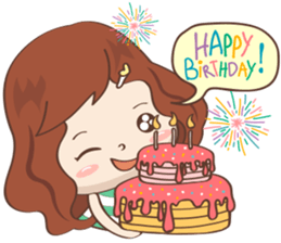 NONG KANOM [ LOVELY GIRL ] sticker #12807372