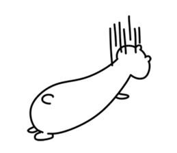 Matsutake rabbit sticker #12807379