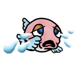 Trunkfish & Ball - blowfish sticker #12807982