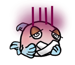 Trunkfish & Ball - blowfish sticker #12807984