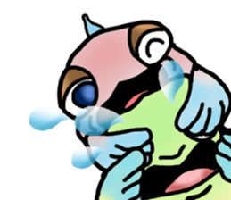 Trunkfish & Ball - blowfish sticker #12807985