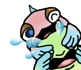 Trunkfish & Ball - blowfish sticker #12807985