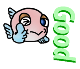 Trunkfish & Ball - blowfish sticker #12807988