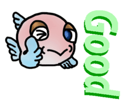 Trunkfish & Ball - blowfish sticker #12807988