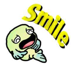 Trunkfish & Ball - blowfish sticker #12807989