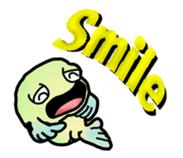 Trunkfish & Ball - blowfish sticker #12807989