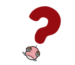 Trunkfish & Ball - blowfish sticker #12807990