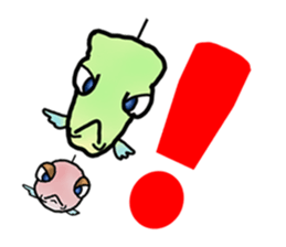 Trunkfish & Ball - blowfish sticker #12807991