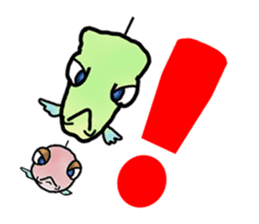 Trunkfish & Ball - blowfish sticker #12807991