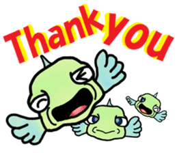 Trunkfish & Ball - blowfish sticker #12807992