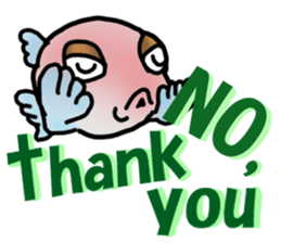 Trunkfish & Ball - blowfish sticker #12807993