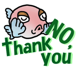 Trunkfish & Ball - blowfish sticker #12807993