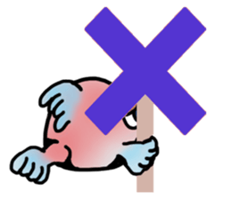 Trunkfish & Ball - blowfish sticker #12807995