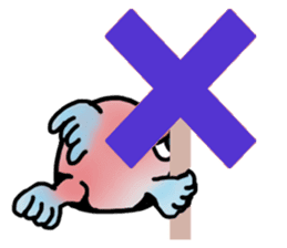 Trunkfish & Ball - blowfish sticker #12807995