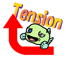 Trunkfish & Ball - blowfish sticker #12807998