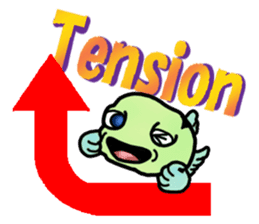 Trunkfish & Ball - blowfish sticker #12807998