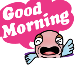 Trunkfish & Ball - blowfish sticker #12808000