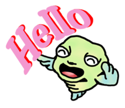 Trunkfish & Ball - blowfish sticker #12808002