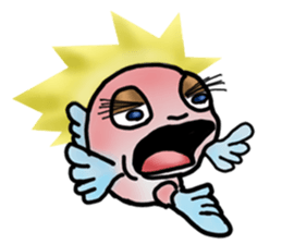 Trunkfish & Ball - blowfish sticker #12808004