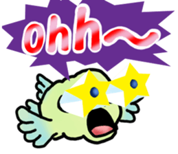 Trunkfish & Ball - blowfish sticker #12808006
