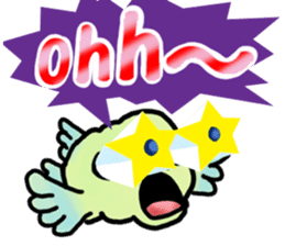 Trunkfish & Ball - blowfish sticker #12808006
