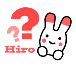 Sticker of Hiro sticker #12808513