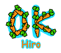 Sticker of Hiro sticker #12808519