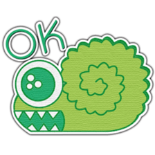 Oh! my monster sticker #12808868