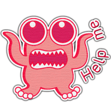 Oh! my monster sticker #12808890