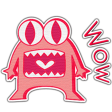 Oh! my monster sticker #12808891
