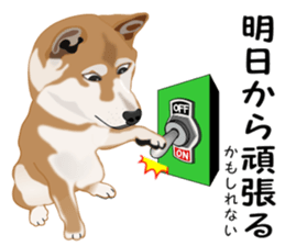 Ordinary Shiba Inu sticker #12809691